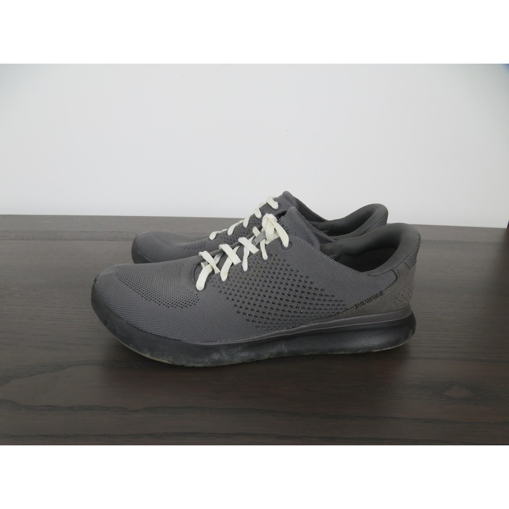 Kizik Lima Shoes Mens 11.5 Wide Gray Mesh Casual Sneakers Comfort Hands Free